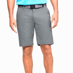 MENS UNDER ARMOUR PITCH GRAY GRAPHITE LOOSE MATCH PLAY ATHLETIC SHORTS 34